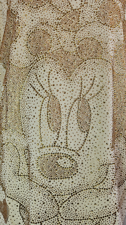 Tshirt beige "Bling bling Minnie", Gr. 38 bis 44 von ROSE