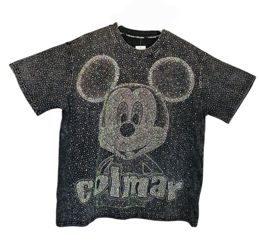 Tshirt schwarz "Bling bling Mickey", Gr. 38 bis 44 von ROSE
