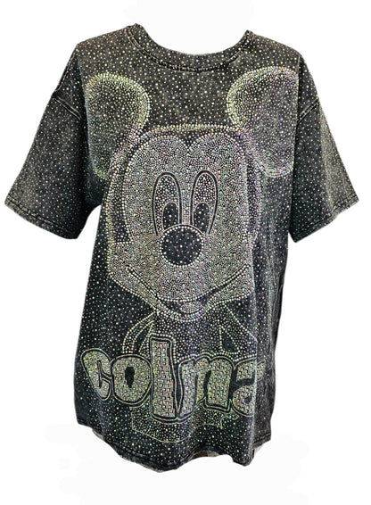 Tshirt schwarz "Bling bling Mickey", Gr. 38 bis 44 von ROSE