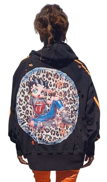Kapuzenjäggli "Betty", Grösse onesize 38 bis 44 von ROSE