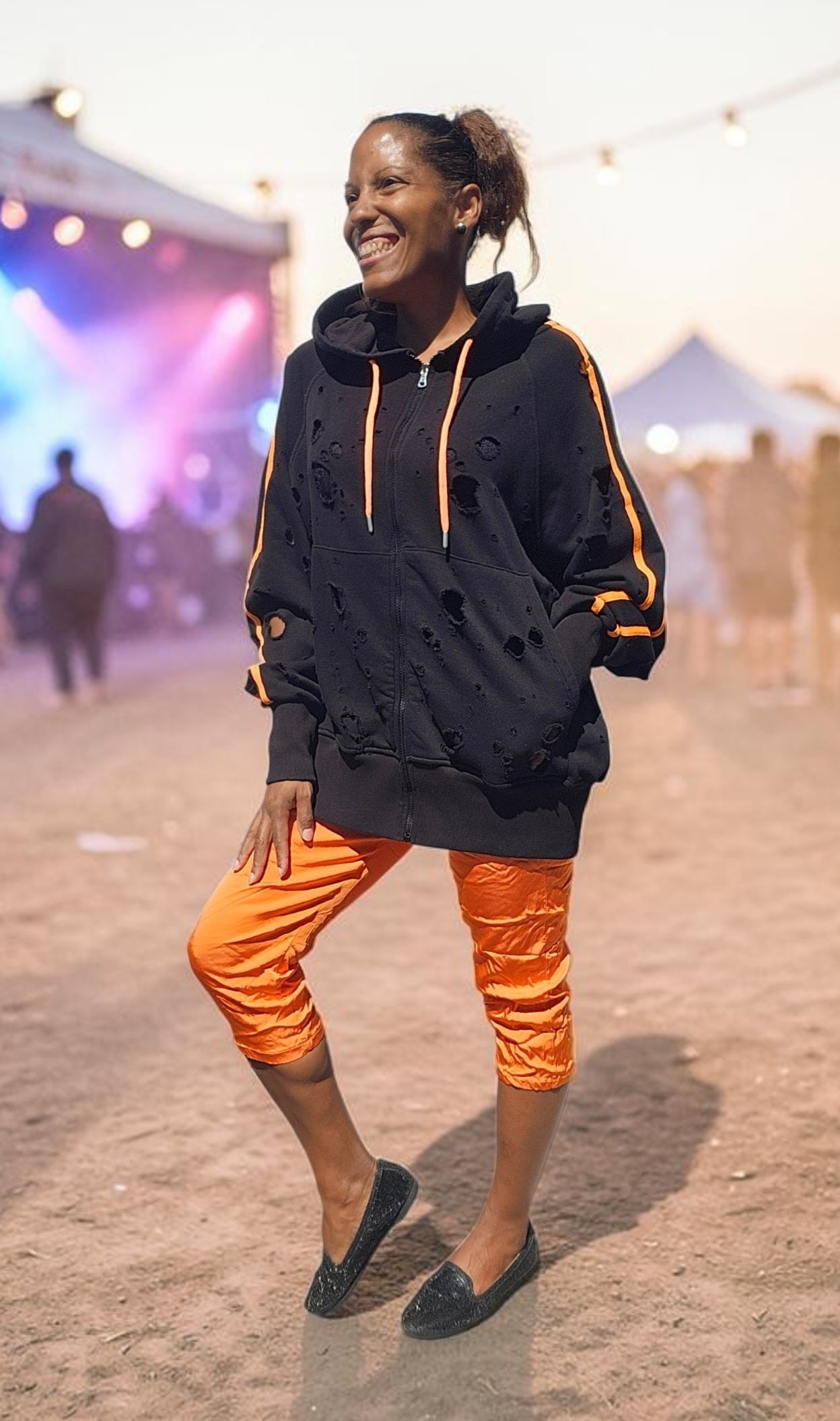 Kapuzenjäggli "Betty", Grösse onesize 38 bis 44 von ROSE
