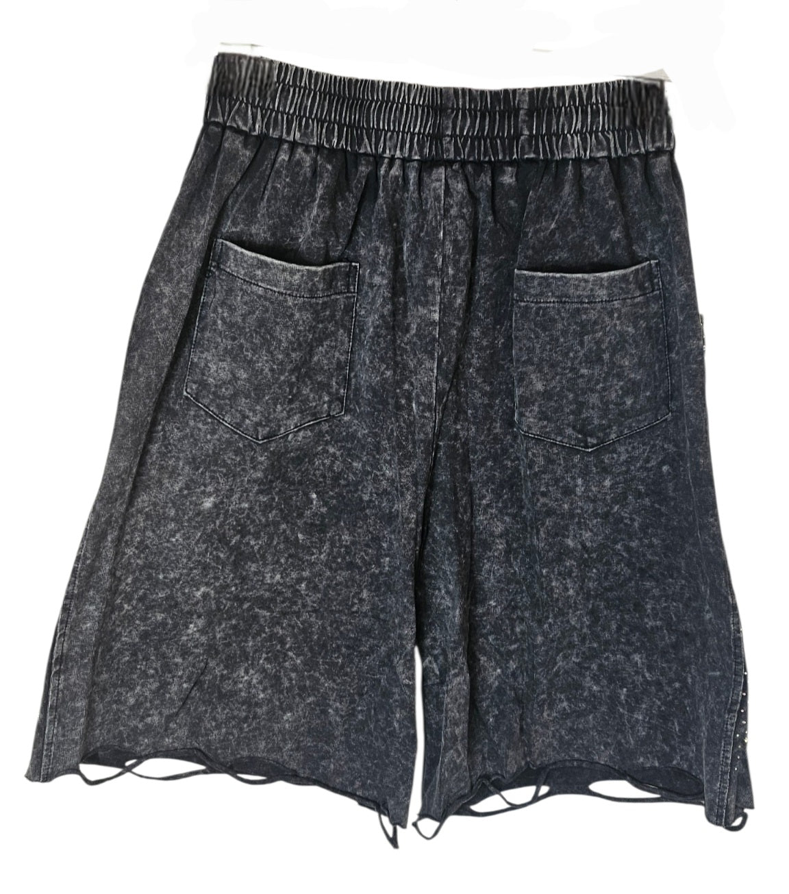 Bermudas "Mickey Bling Bling" schwarz, Grösse S/M & M/L von ROSE