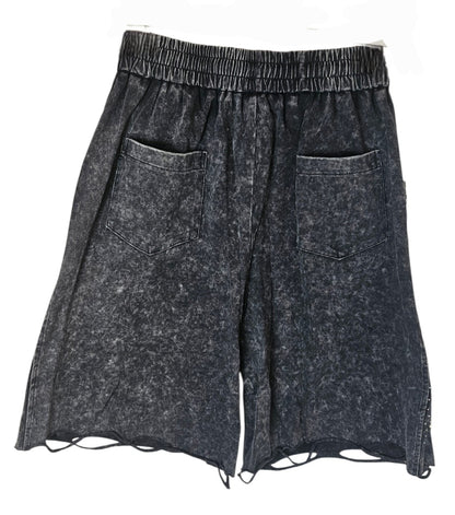 Bermudas "Mickey Bling Bling" schwarz, Grösse S/M & M/L von ROSE