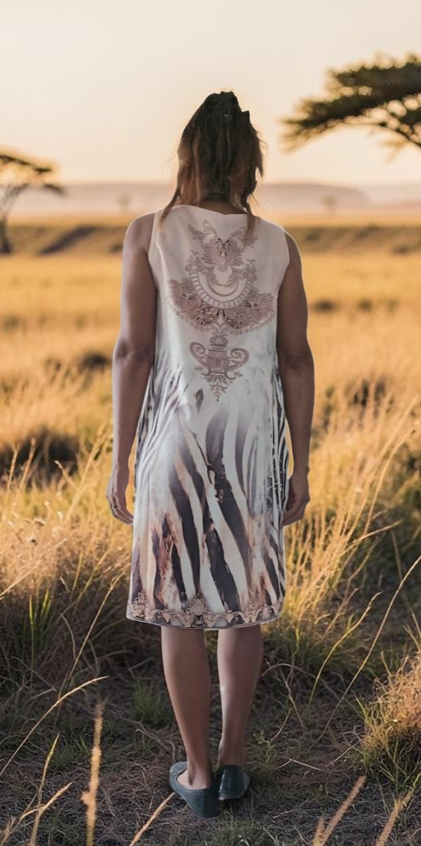 Trägerkleid kurz "Zebra Women", Gr. 38 - 42/44 von ROSE