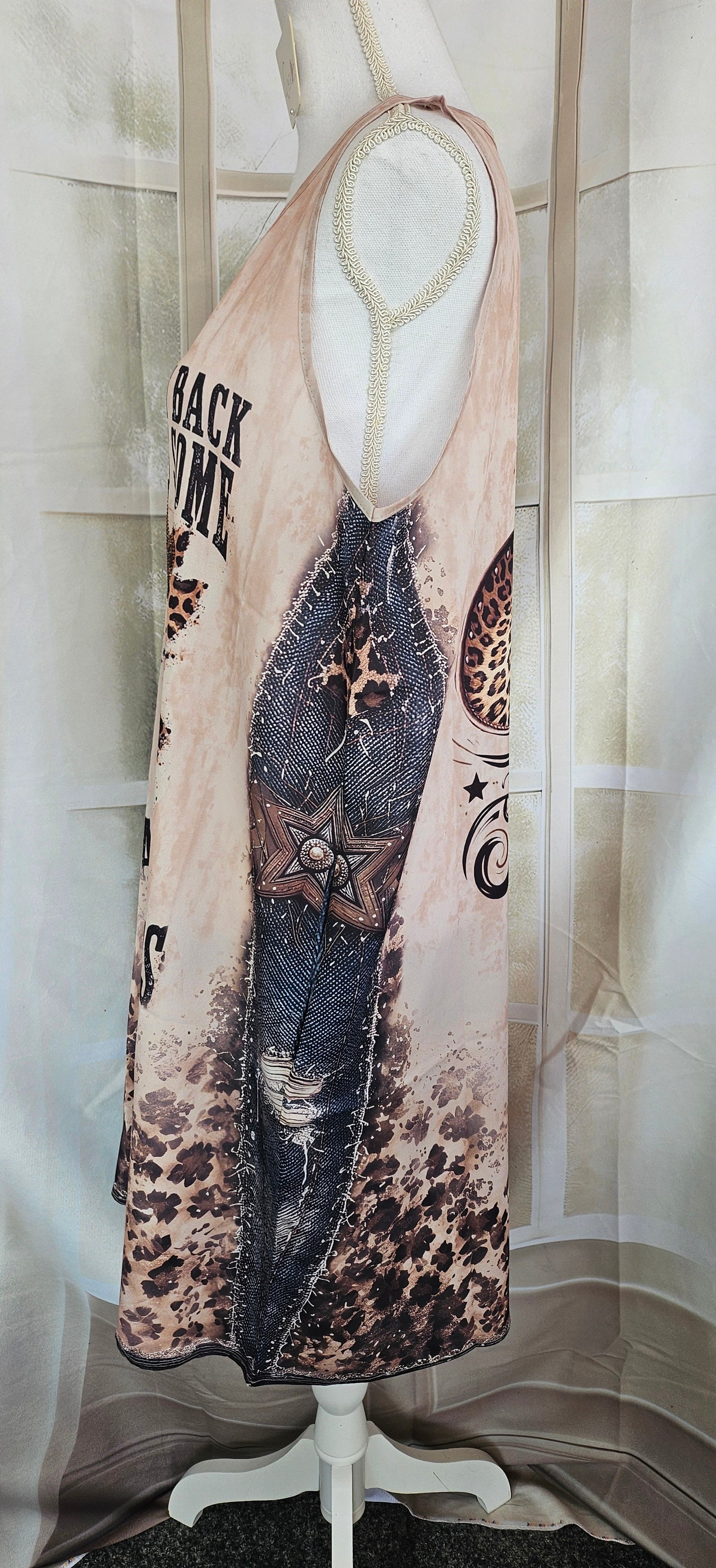 Trägerkleid kurz "Western", Gr. 38 - 42/44 von ROSE