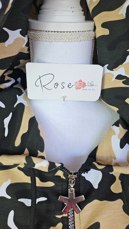 Sweatjacke "Mickey Jackson", Grösse onesize 38 bis 44/46 von ROSE