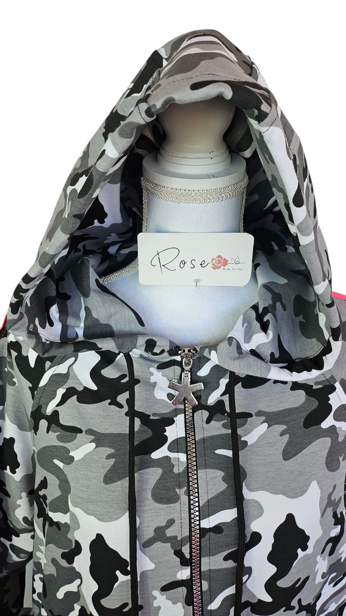 Sweatjacke "Zebra cool", Grösse onesize 38 bis 44/46 von ROSE