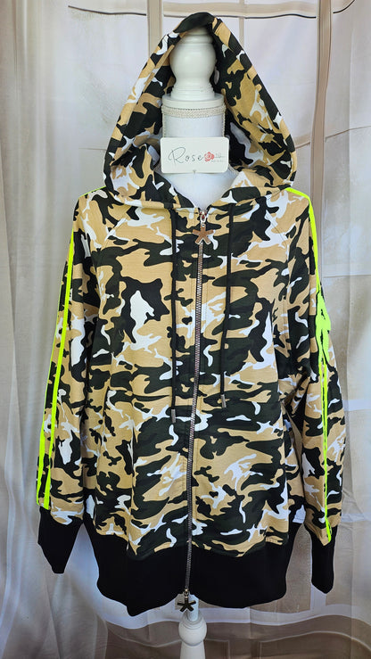 Sweatjacke "Mickey", Grösse onesize 38 bis 44/46 von ROSE