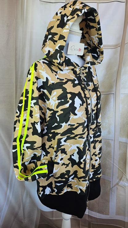Sweatjacke "Mickey", Grösse onesize 38 bis 44/46 von ROSE