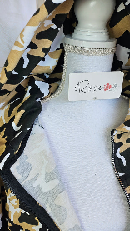 Sweatjacke "Mickey", Grösse onesize 38 bis 44/46 von ROSE