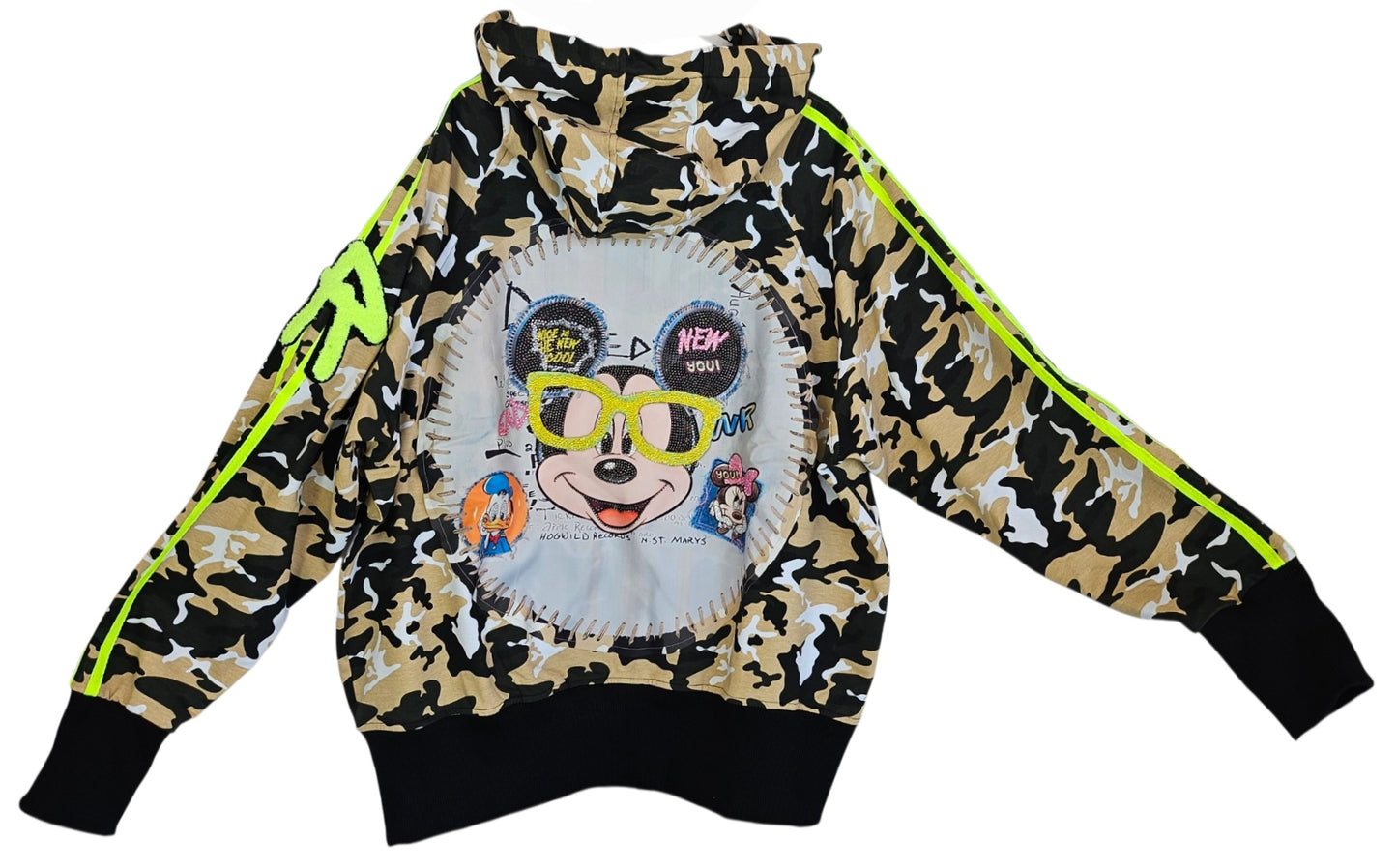Sweatjacke "Mickey", Grösse onesize 38 bis 44/46 von ROSE
