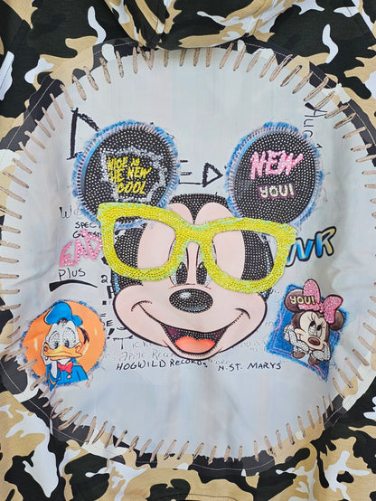 Sweatjacke "Mickey", Grösse onesize 38 bis 44/46 von ROSE
