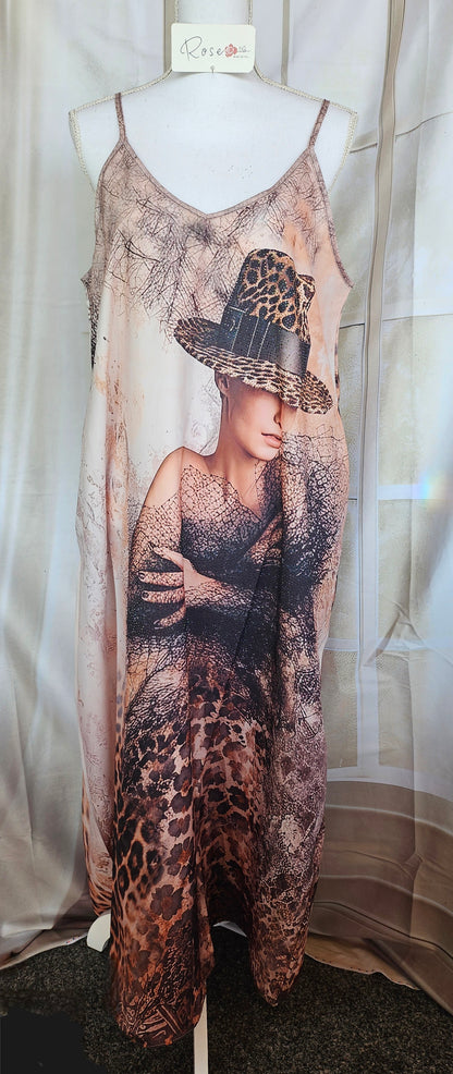 Trägerkleid lang "Leo Women", Gr. 38 - 42/44 von ROSE