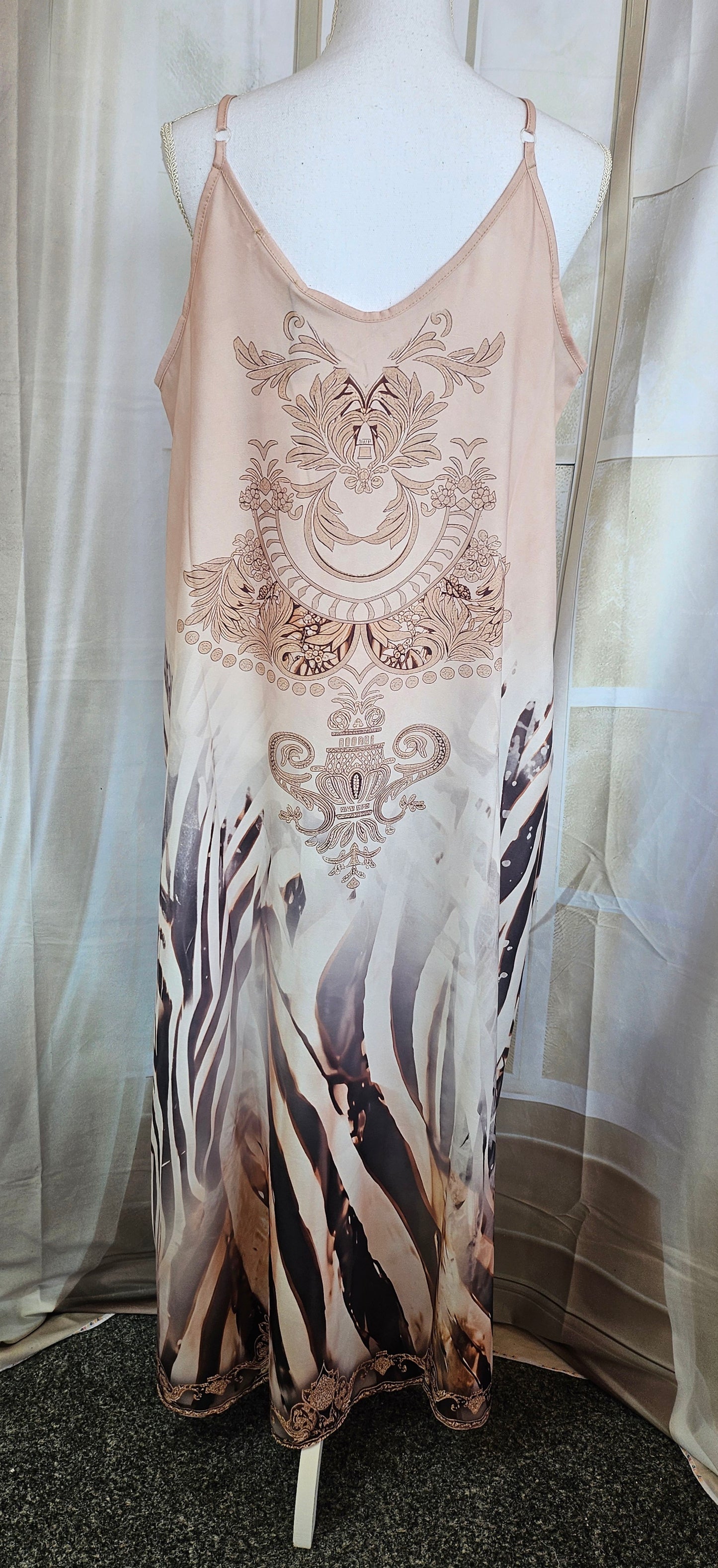 Trägerkleid lang "Zebra Woman", Gr. 38 - 42/44 von ROSE