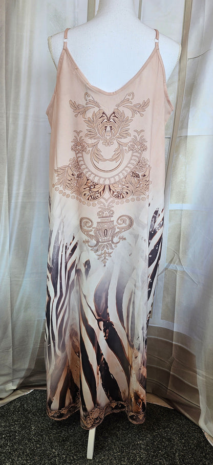 Trägerkleid lang "Zebra Woman", Gr. 38 - 42/44 von ROSE