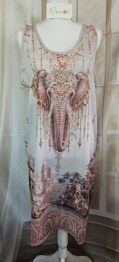 Trägerkleid "Elefant", Gr. 38 - 44 von ROSE