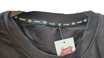 Tshirt schwarz "Minnie bling bling", Grösse onesize, 38 bis 44 von ROSE