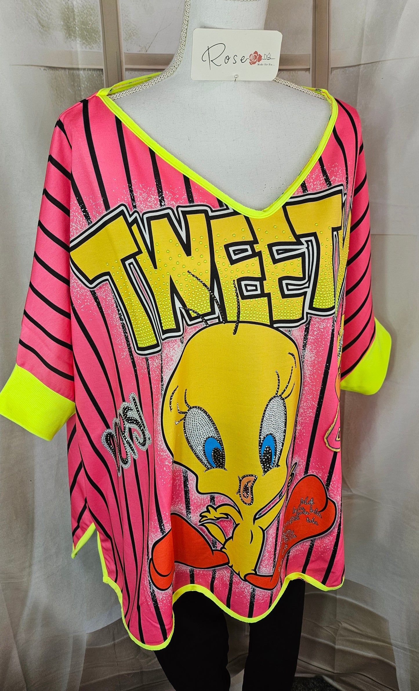 Tshirt XXL "Tweety", Gr. 44 bis 50 von ROSE