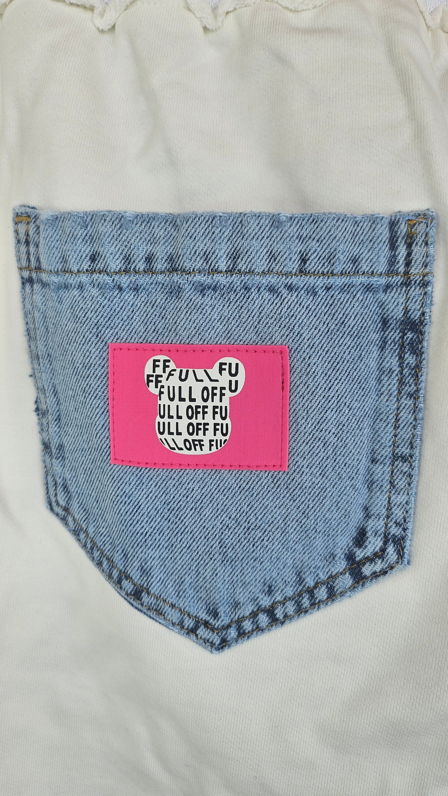 Lange Stoffhose "Mickey", Grösse onesize (38 - 42/44) von ROSE