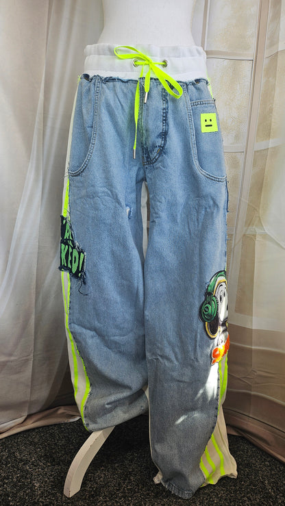Lange Stoffhose "Snoopy", Grösse onesize (38 - 42/44) von ROSE