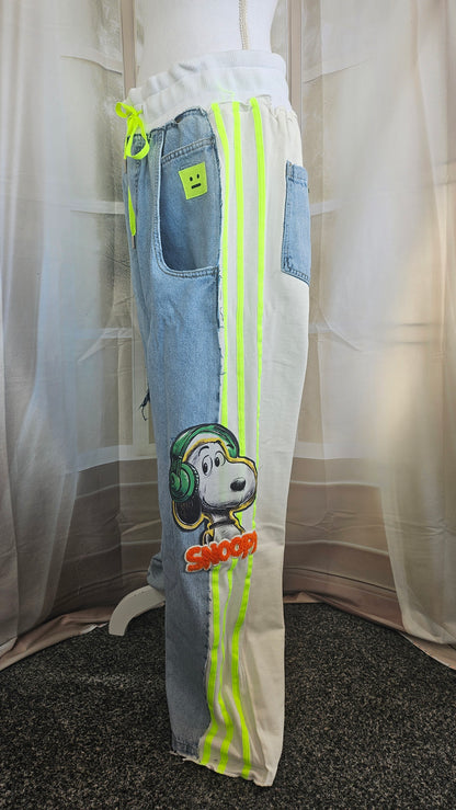 Lange Stoffhose "Snoopy", Grösse onesize (38 - 42/44) von ROSE