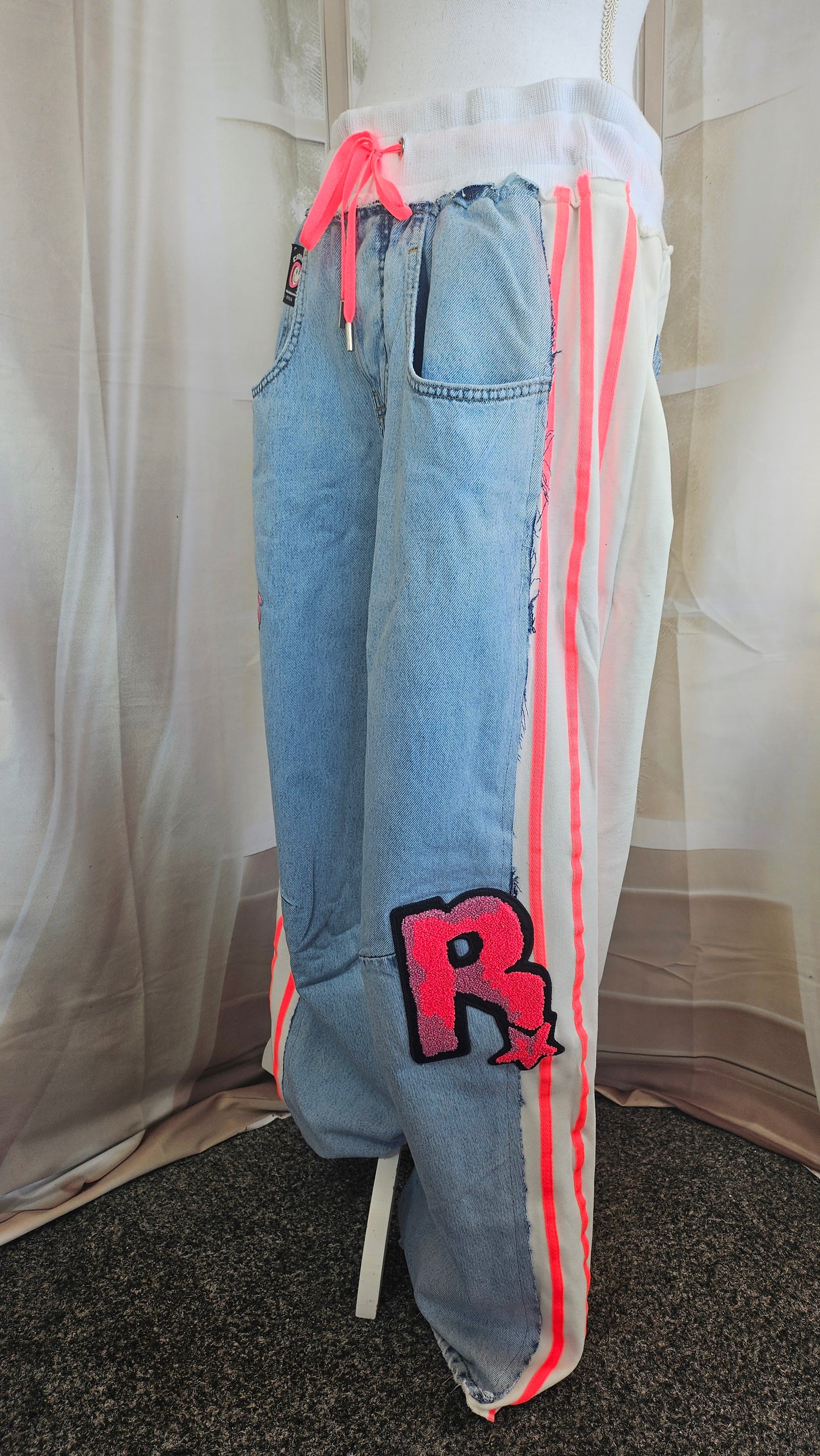 Lange Stoffhose "Mickey", Grösse onesize (38 - 42/44) von ROSE