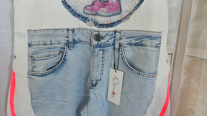 Latzhose "Snoopy", Grösse onesize (38 - 42/44) von ROSE