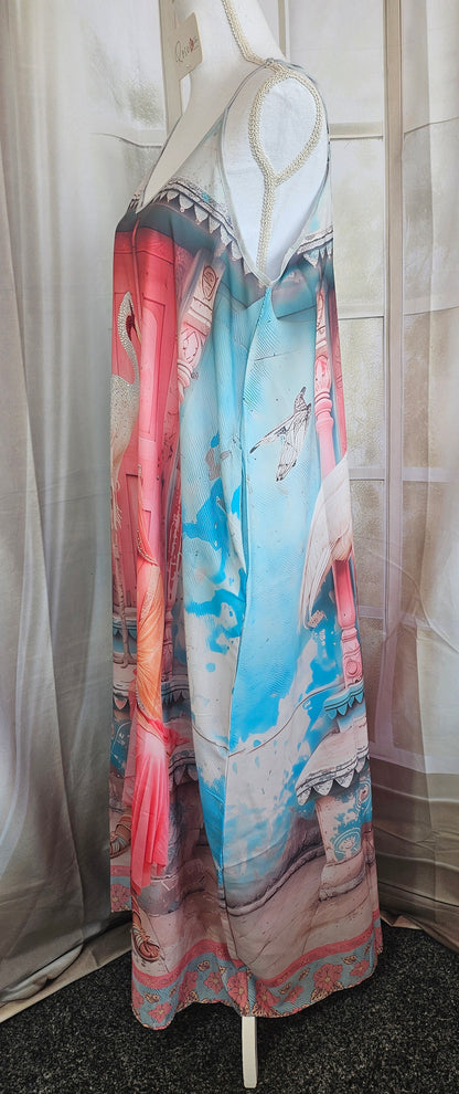 Trägerkleid lang "Women & bird", Gr. 38 - 42/44 von ROSE