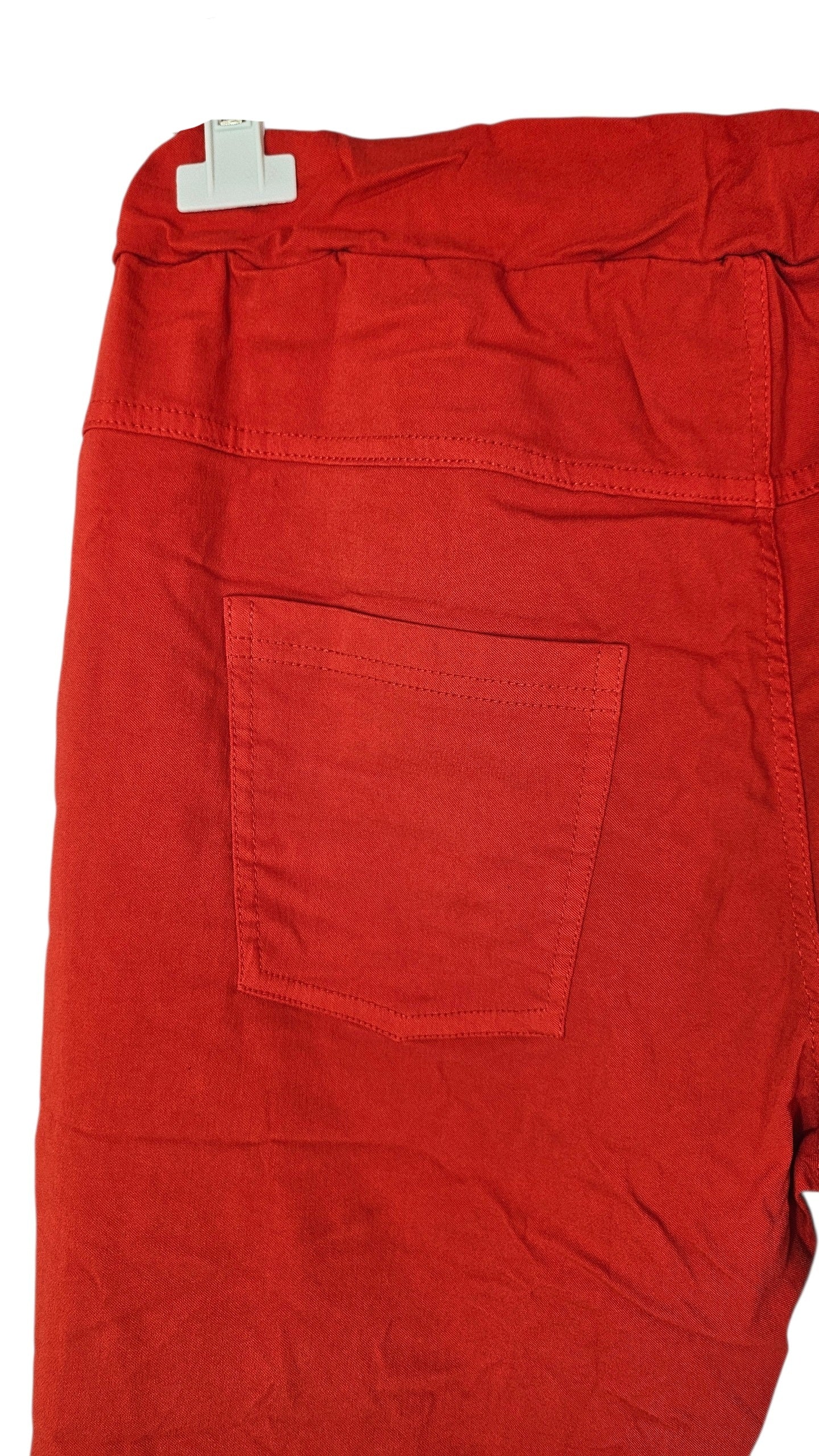 Stretchhose matt, rot, onesize 38 bis 42/44 von ISSIMA