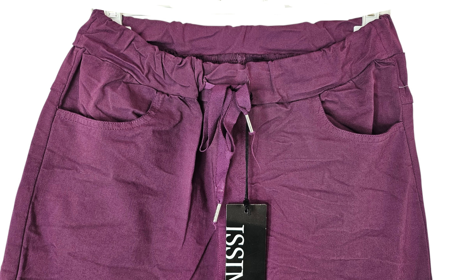 Stretchhose matt, amethyst, onesize 38 bis 42/44 von ISSIMA