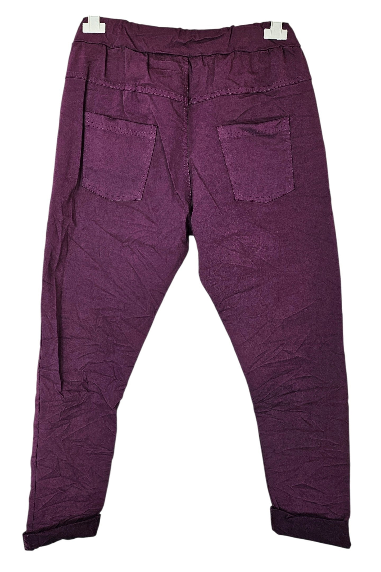 Stretchhose matt, amethyst, onesize 38 bis 42/44 von ISSIMA