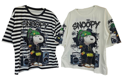 Tshirt weiss "Snoopy", Gr. 38 bis 42 von ROSE