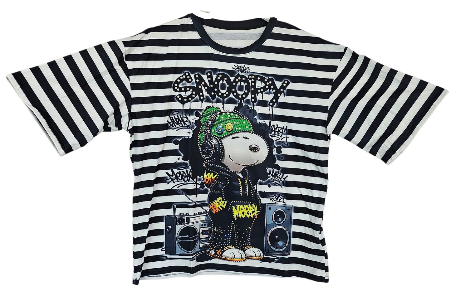 Tshirt gestreift "Snoopy", Gr. 38 bis 42 von ROSE