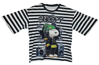 Tshirt gestreift "Snoopy", Gr. 38 bis 42 von ROSE