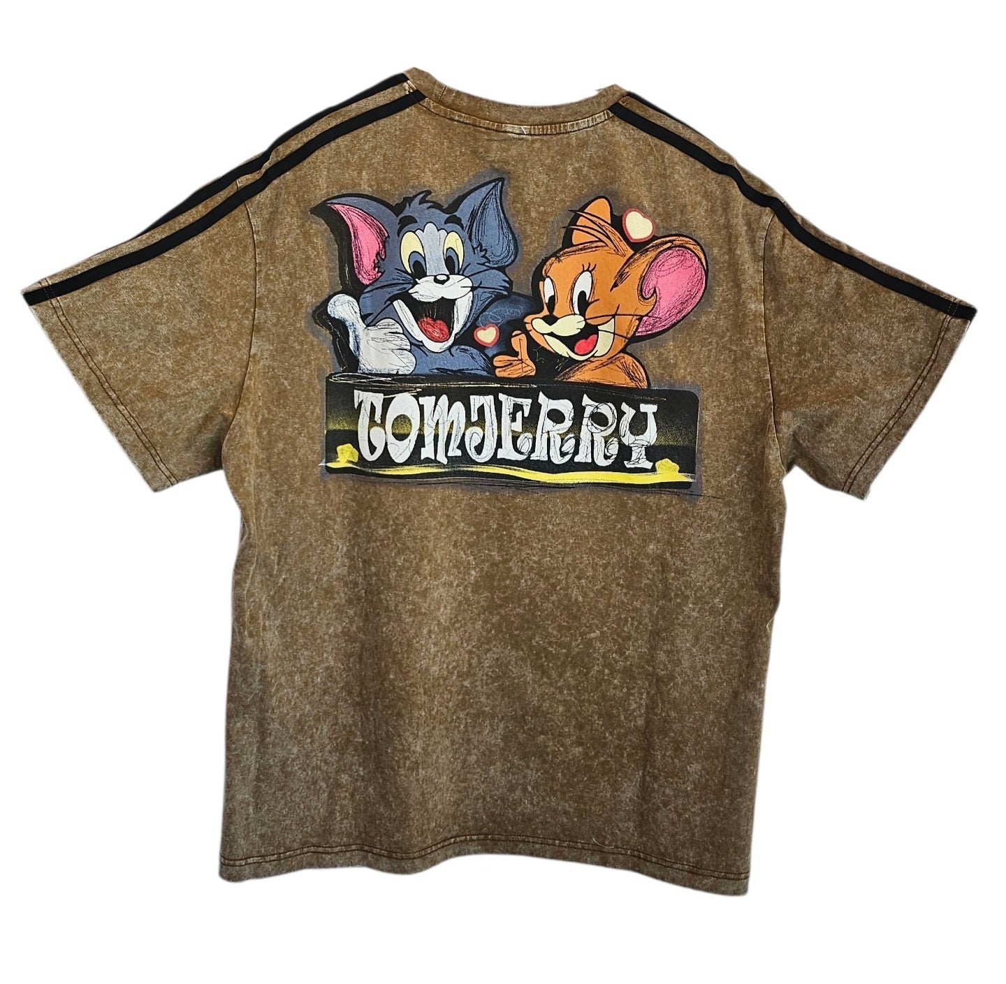 Tshirt cammel "Tom & Jerry", Gr. 38 bis 44 von ROSE