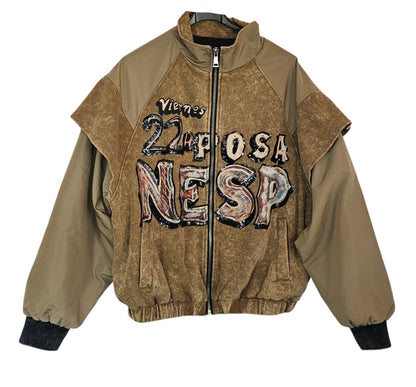 Jacke camel "Mickey", Grösse onesize 40 - 44 von ROSE