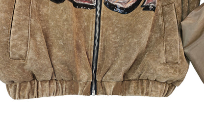 Jacke camel "Mickey", Grösse onesize 40 - 44 von ROSE