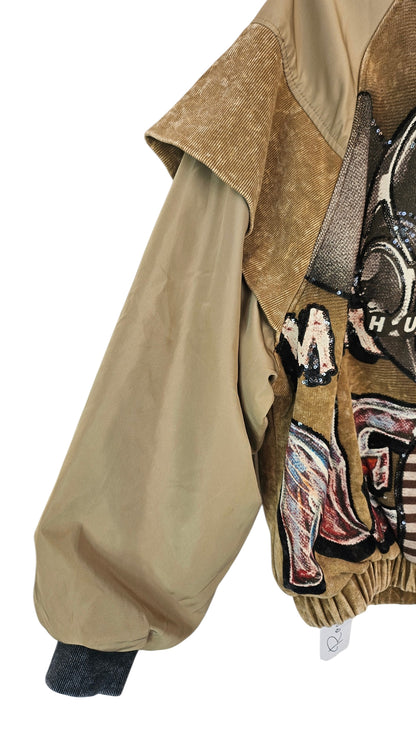 Jacke camel "Mickey", Grösse onesize 40 - 44 von ROSE