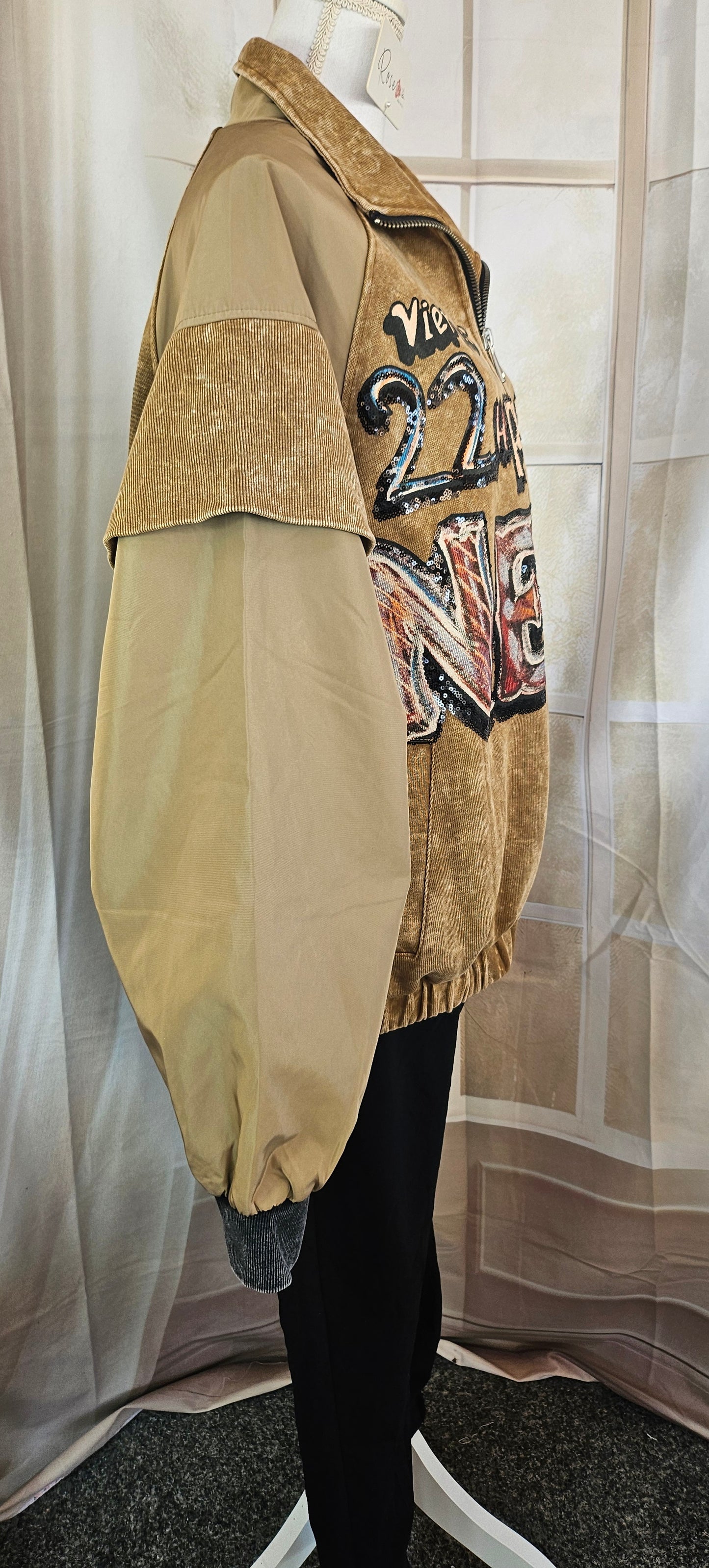 Jacke camel "Mickey", Grösse onesize 40 - 44 von ROSE