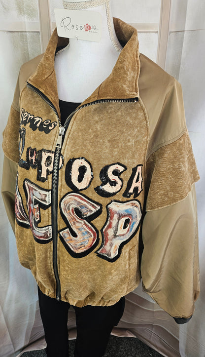 Jacke camel "Mickey", Grösse onesize 40 - 44 von ROSE