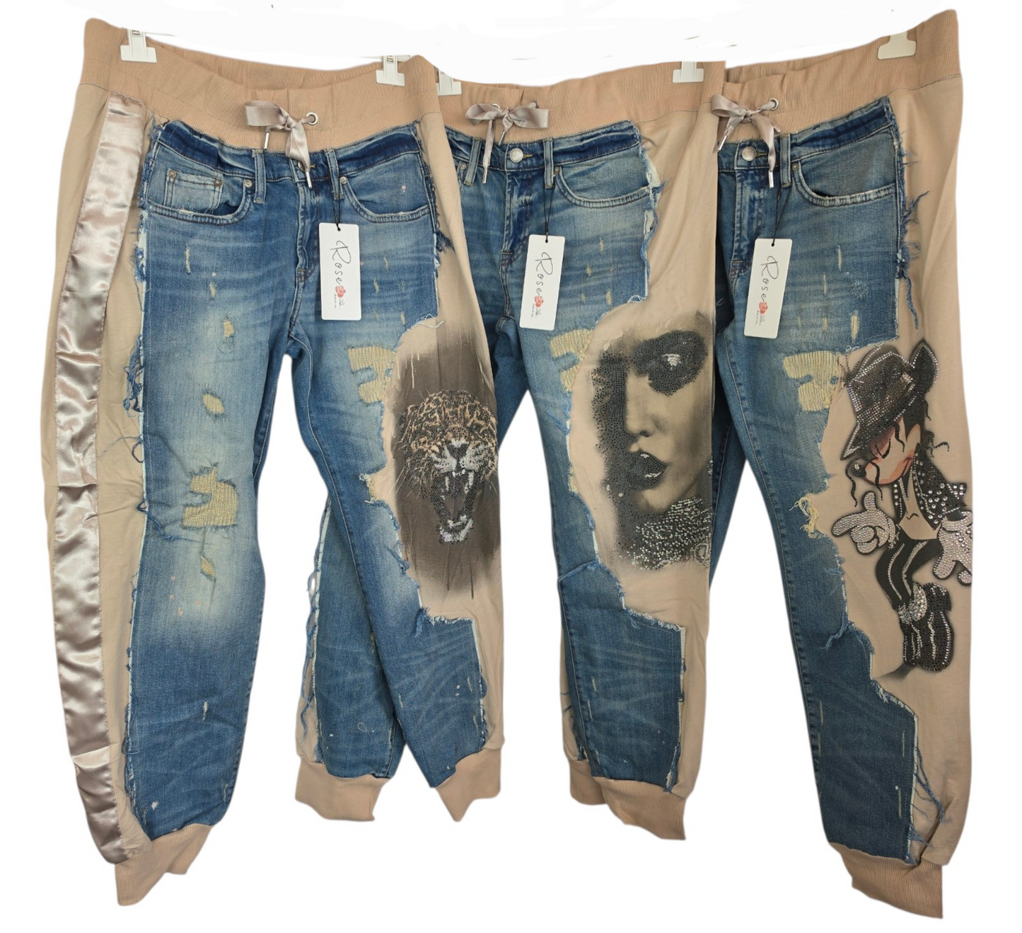 Jeanshose "Tiger", Grösse onesize 38 - 44, von ROSE