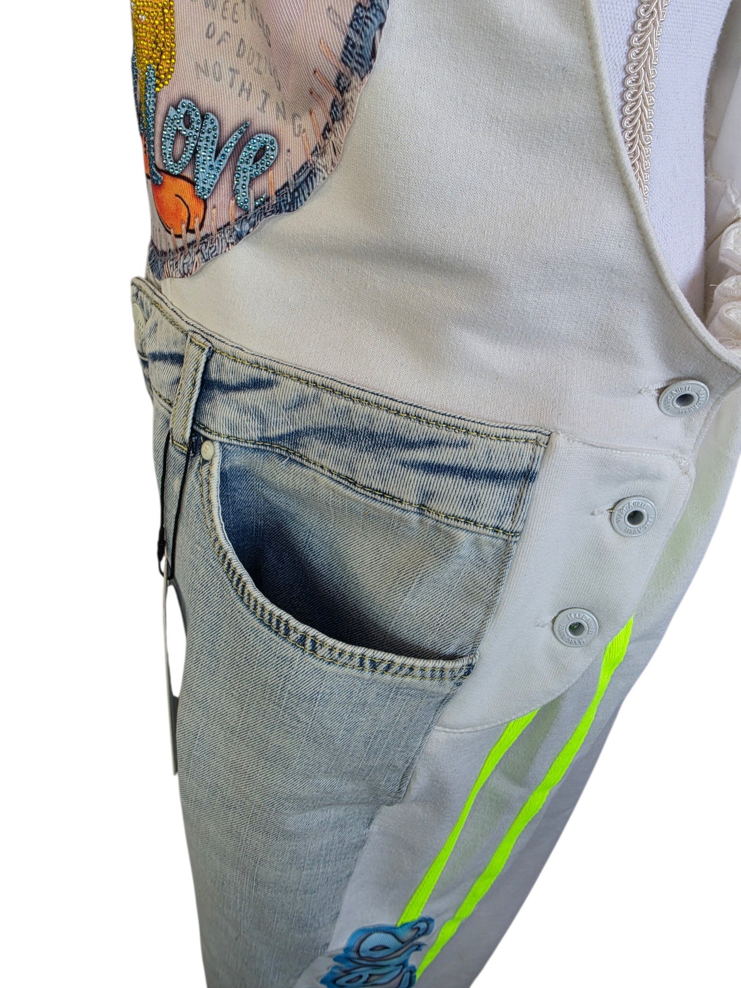 Latzhose "Tweety", Grösse onesize (38 - 42/44) von ROSE