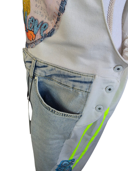 Latzhose "Tweety", Grösse onesize (38 - 42/44) von ROSE