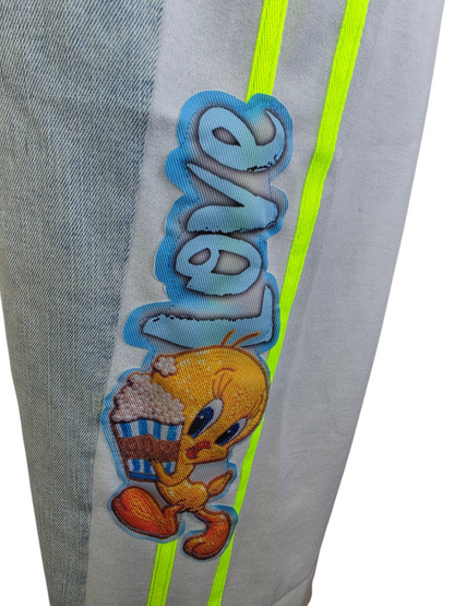 Latzhose "Tweety", Grösse onesize (38 - 42/44) von ROSE