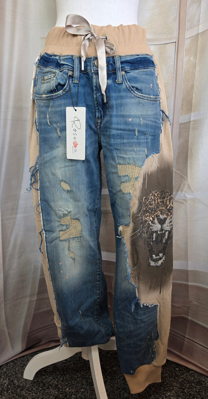 Jeanshose "Tiger", Grösse onesize 38 - 44, von ROSE