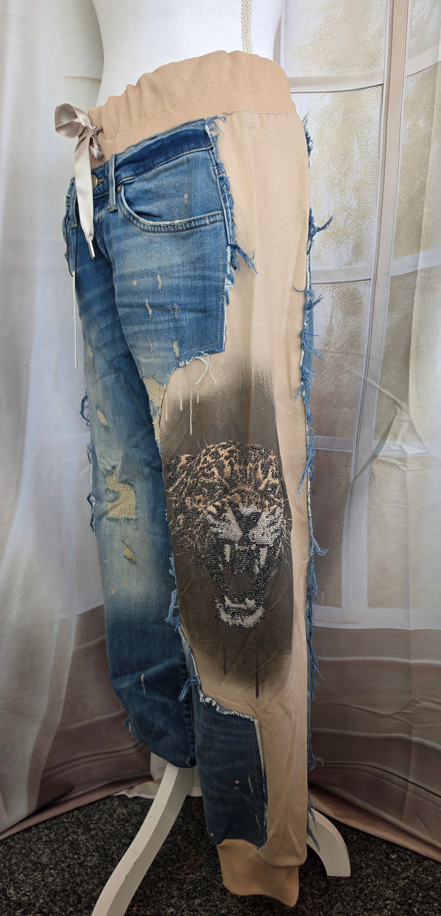 Jeanshose "Tiger", Grösse onesize 38 - 44, von ROSE