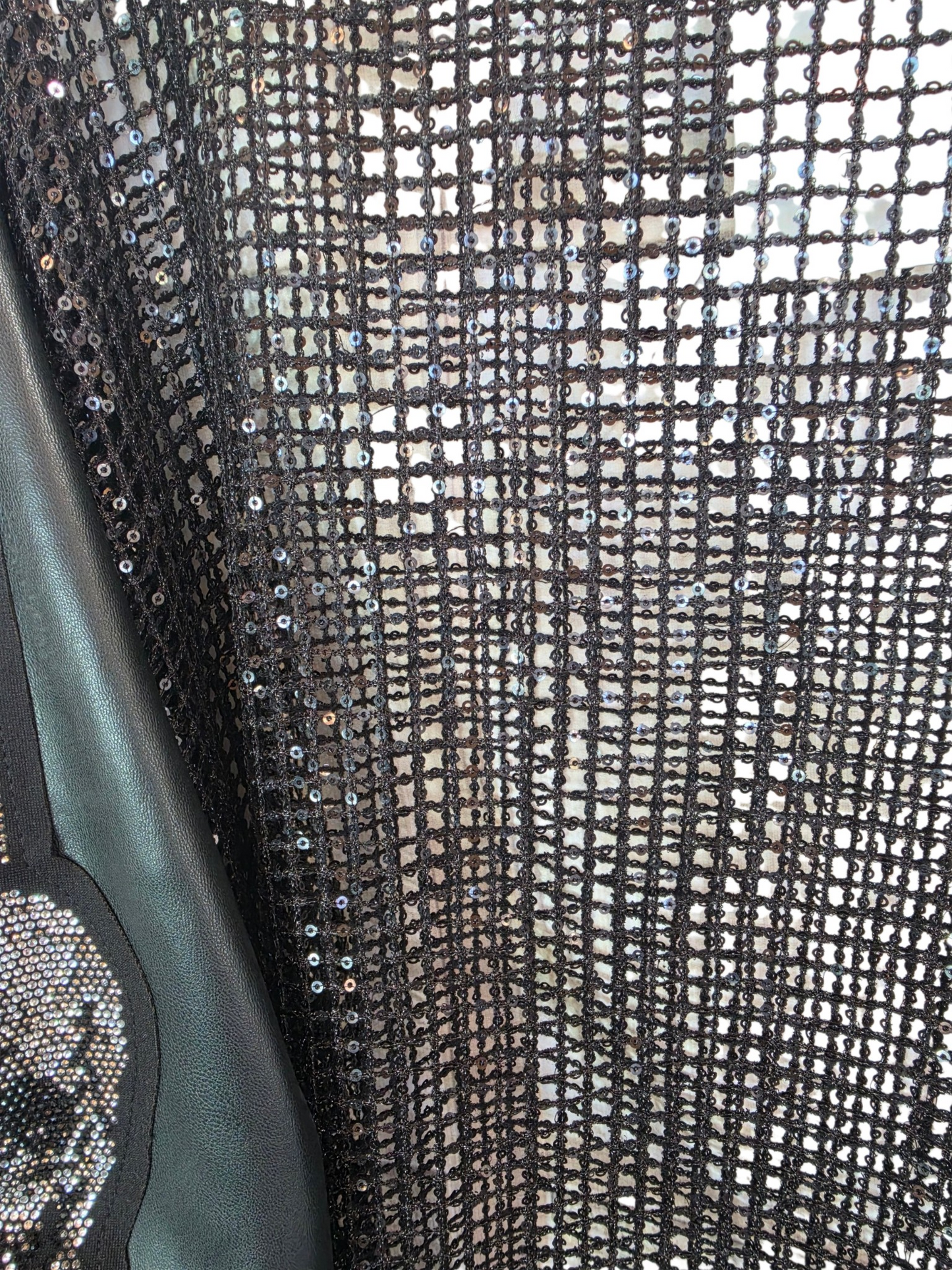 Kleid/Tunika "Skull" mit Pailletten, Grösse onesize 38 - 44/46 von ROSE