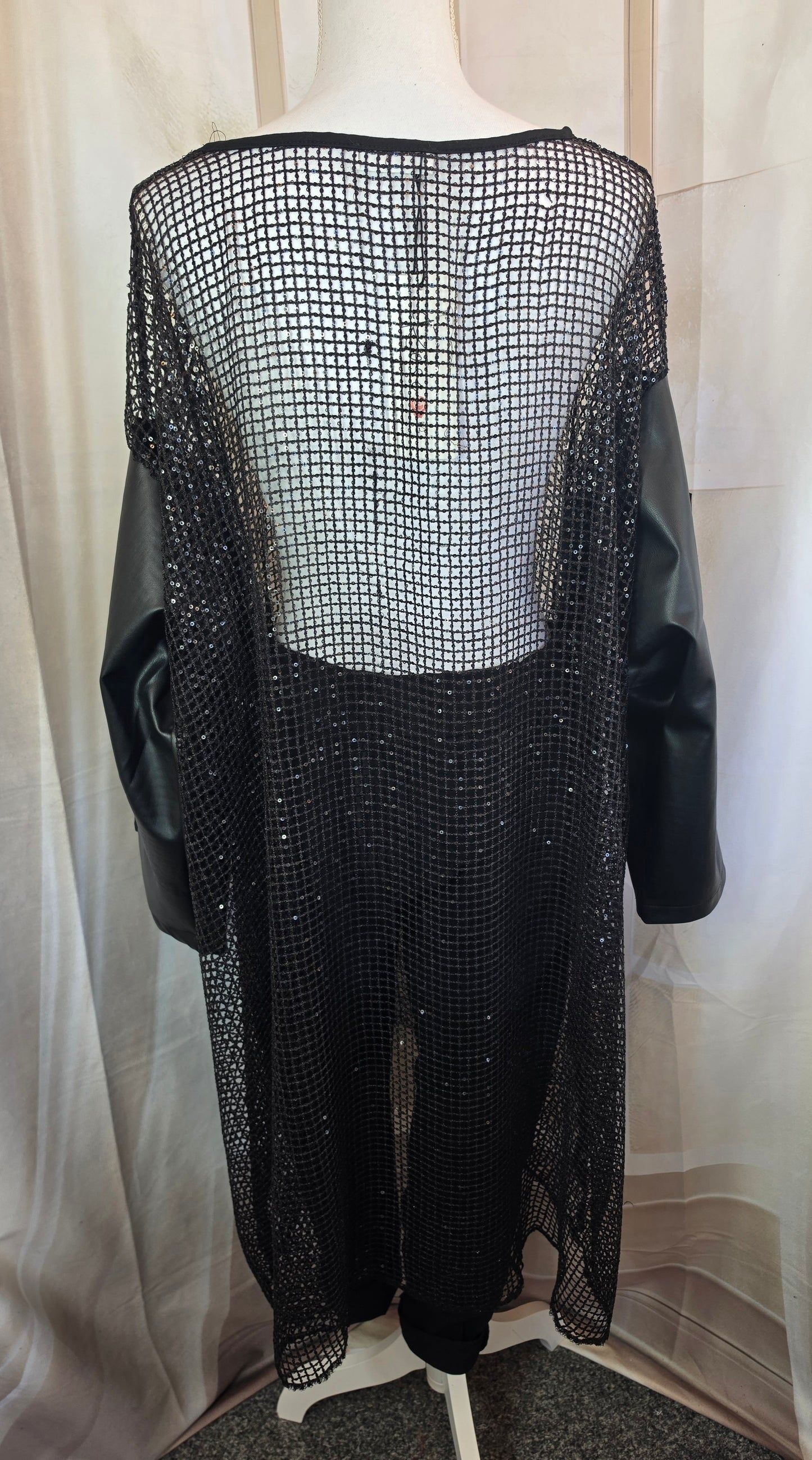 Kleid/Tunika "Skull" mit Pailletten, Grösse onesize 38 - 44/46 von ROSE