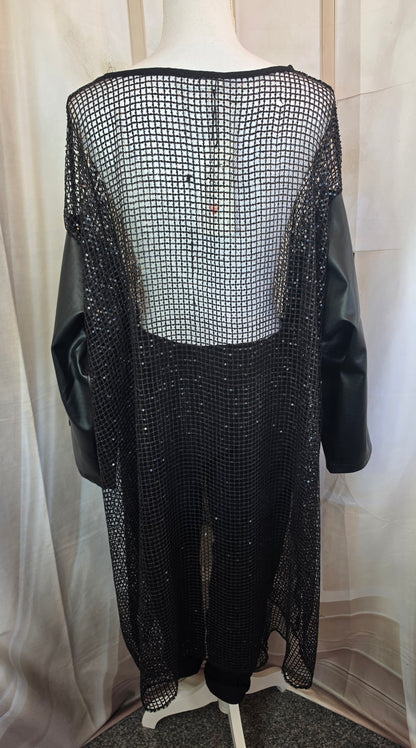 Kleid/Tunika "Skull" mit Pailletten, Grösse onesize 38 - 44/46 von ROSE
