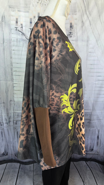 Sweatshirt "Zebra", Grösse onesize 38 bis 50 von ROSE